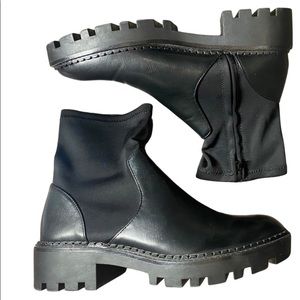 ZARA BLACK ANKLE BOOTS